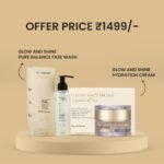 GLOW AND SHINE - PURE BALANCE GEL FACE CLEANSER + GLOW AND SHINE HYDRATION CREAM