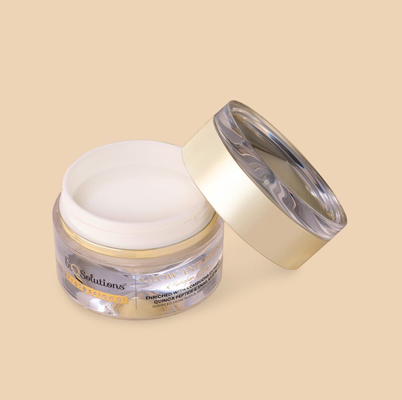 GLOW AND SHINE HYDRATION CREAM ENRICHED WITH KOMBUCHA, SNAIL MUCIN AND QUINOA PEPTIDE