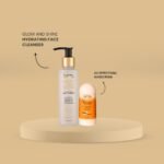 GLOW AND SHINE - HYDRATING FACE CLEANSER + UV EFFECTONIL SUNSCREEN