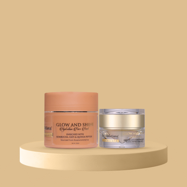 DOUBLE GLOW EFFECT -  GLOW AND SHINE HYDRATION PACK + GLOW AND SHINE HYDRATION CREAM