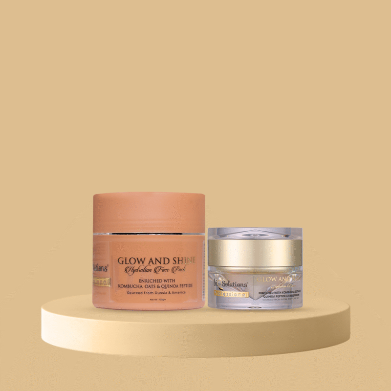 DOUBLE GLOW EFFECT -  GLOW AND SHINE HYDRATION PACK + GLOW AND SHINE HYDRATION CREAM