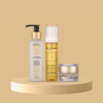 TRIPLE TREAT SKINCARE - HYDRATION FACE WASH + SAFFRON GLOW MIST + GLOW AND SHINE HYDRATION CREAM